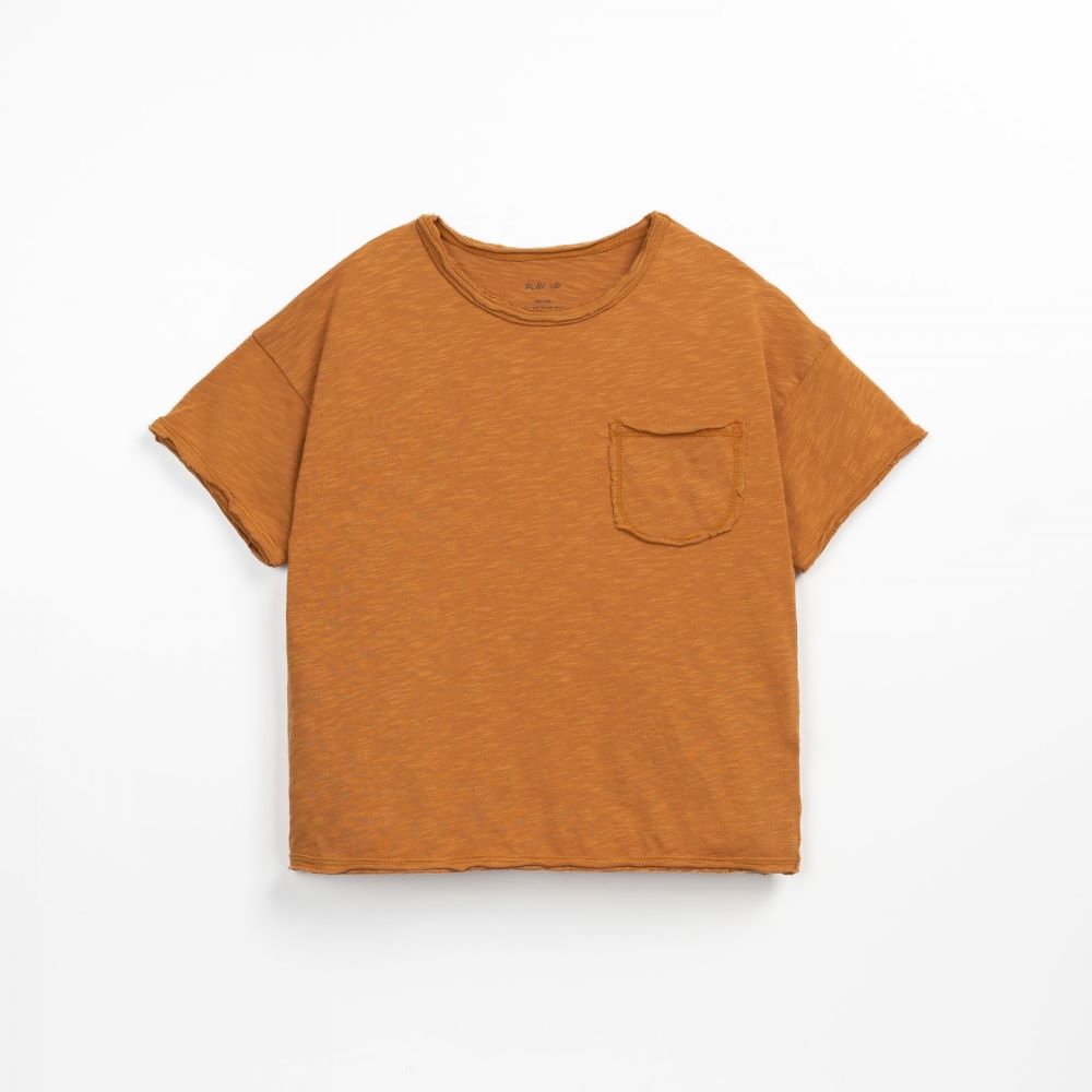 T-shirt com pormenores em corte vivo - Play Up