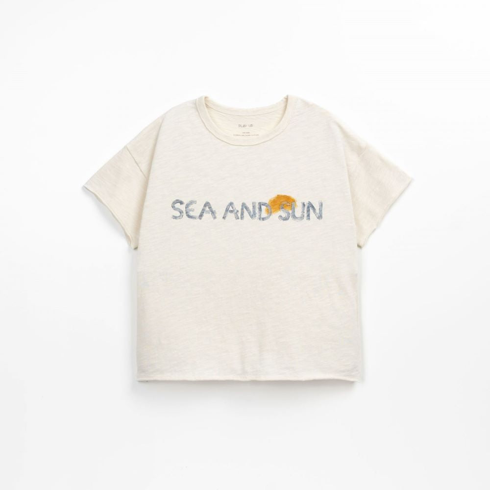 T-shirt de manga curta em algodão orgânico - Play Up