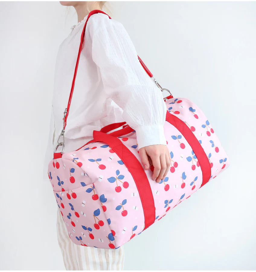 Travel Bag CHERRIES - A LITTLE LOVELY COMPANY