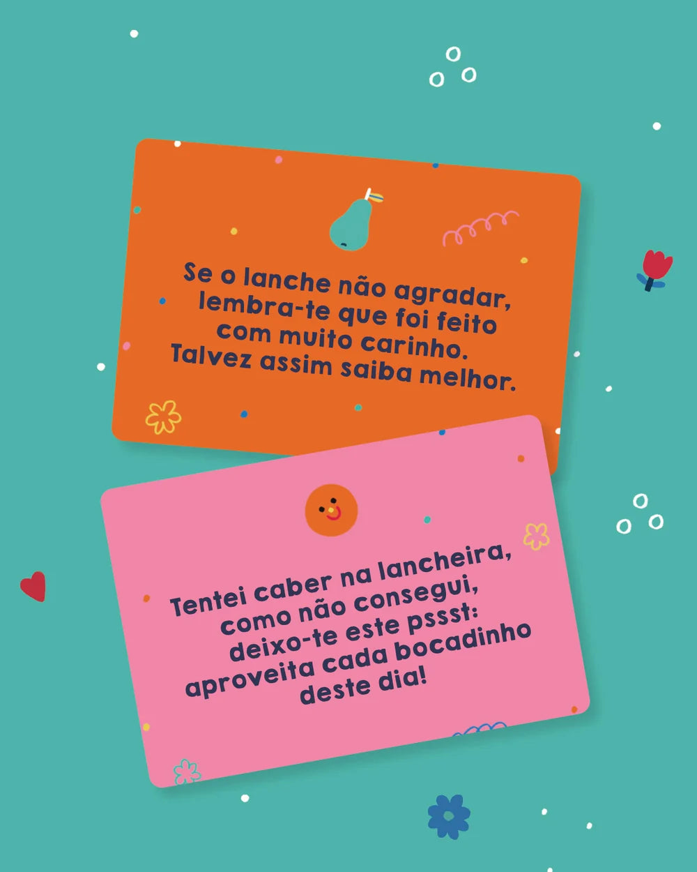 Mensagens para a lancheira! - THE HAPPY GANG