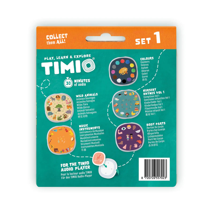 Timio SET 1 de 5 discos - TIMIO