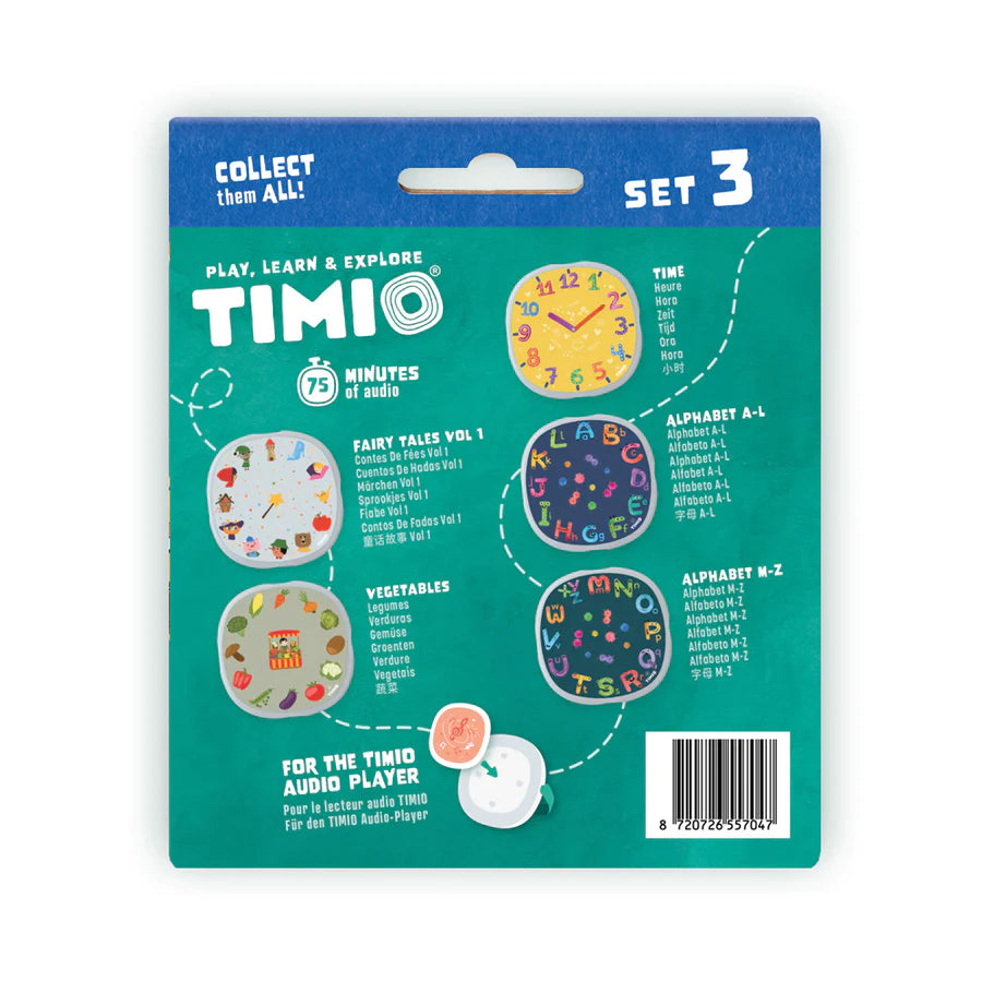 Timio SET 3 de 5 discos - TIMIO