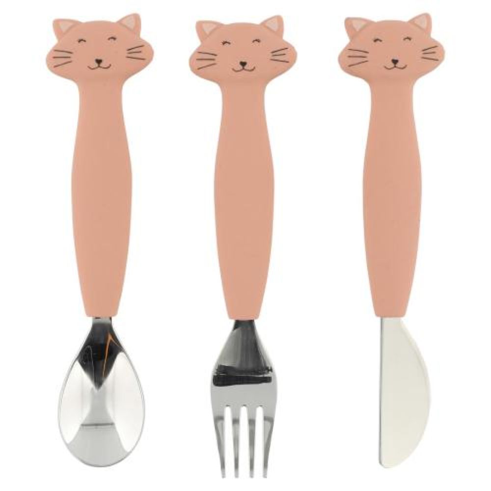 Conjunto de Talheres em Silicone Pack 3 - TRIXIE