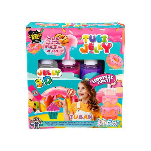 Set Tubi Jelly com 3 Cores - TUBAN