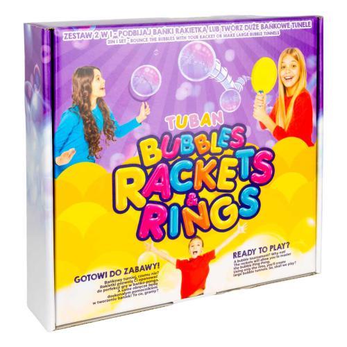Bubbles Rackets & Rings – Set Bolas de Sabão - TUBAN