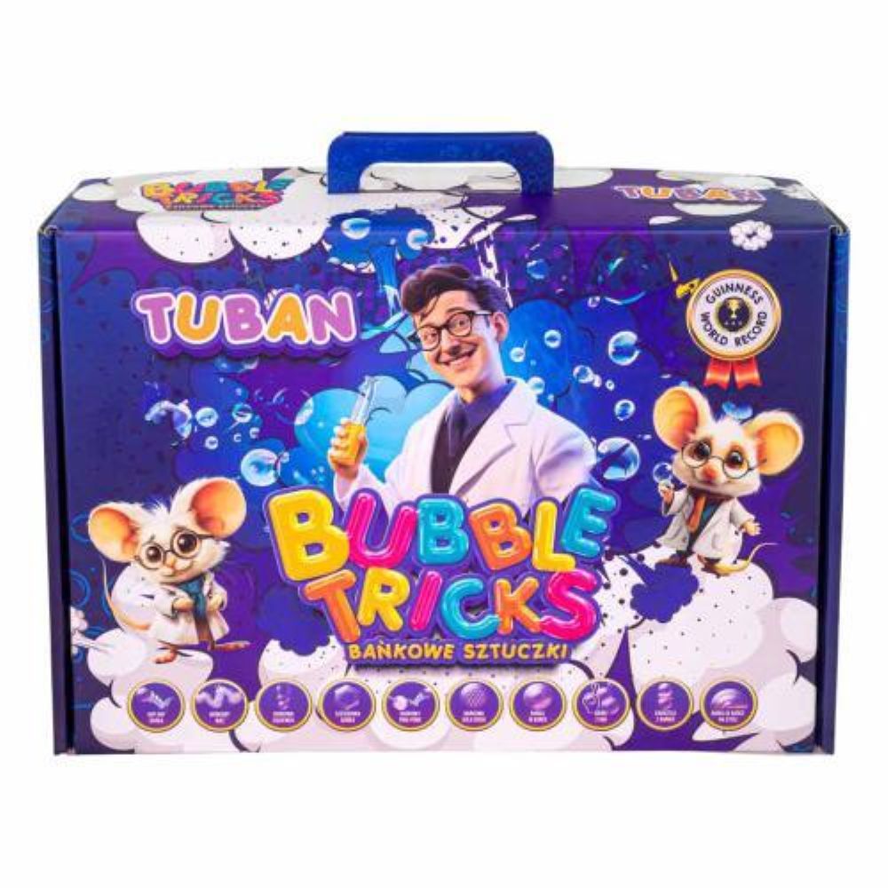Bubble Tricks – Set Truques c/ Bolas de Sabão - TUBAN