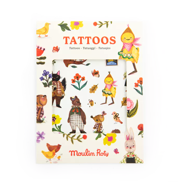 Tatuagens temporários - Moulin Roty