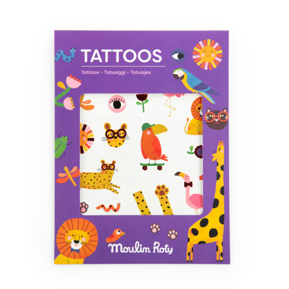 Tatuagens temporários - Moulin Roty