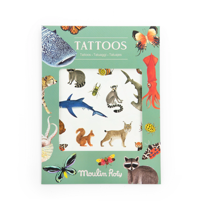 Tatuagens temporários - Moulin Roty