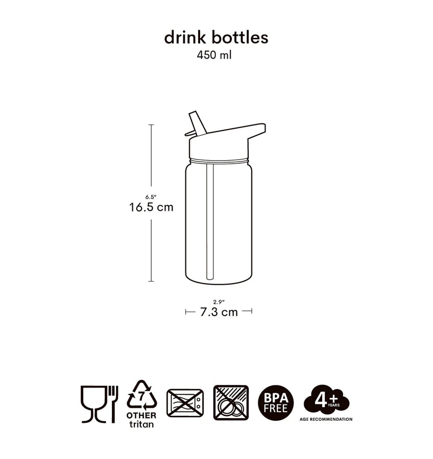 Garrafa 450ml CHERRIES - A LITTLE LOVELY COMPANY