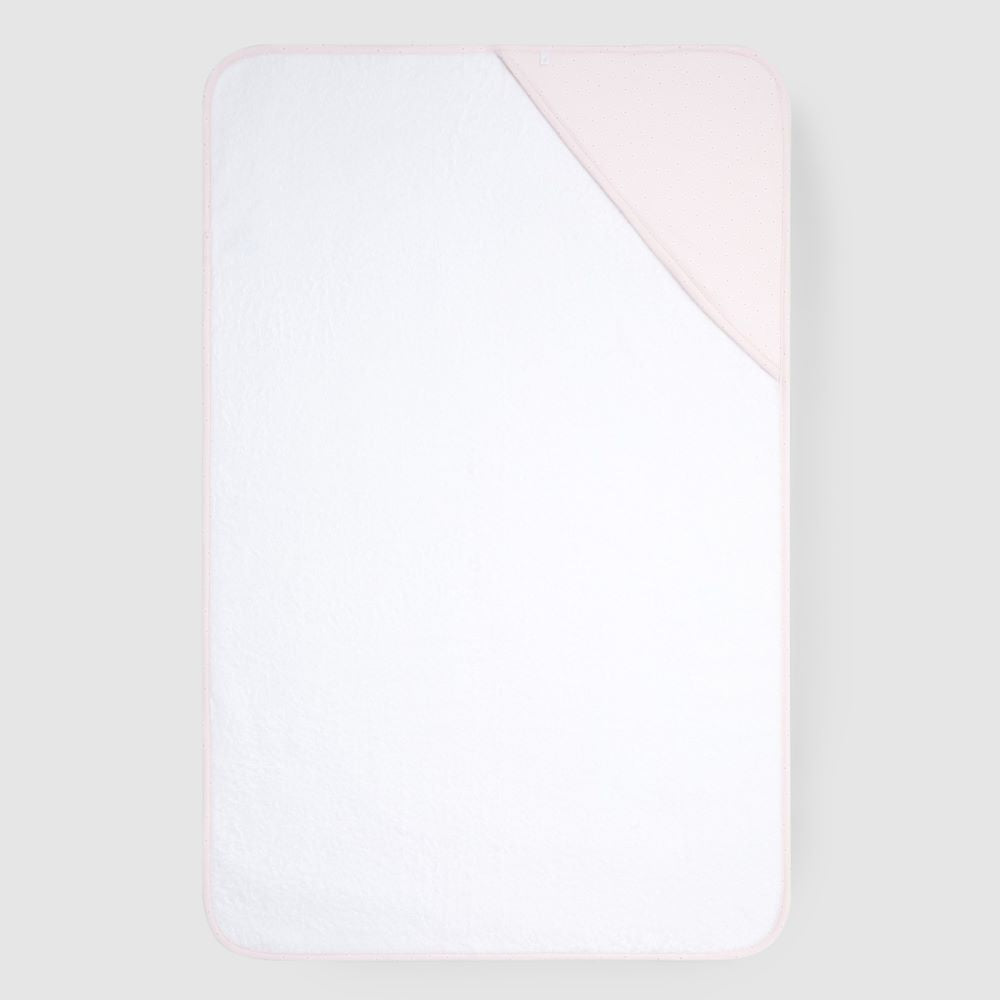 Toalha de banho estampada floral . Laranjinha