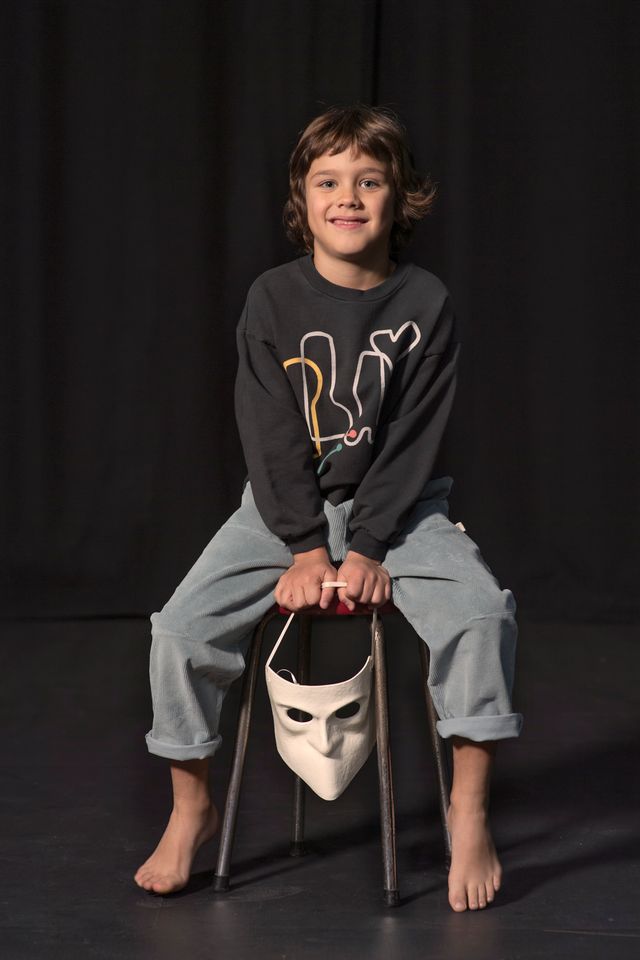 Sweatshirt PLAY GRAPHITE - BABYCLIC