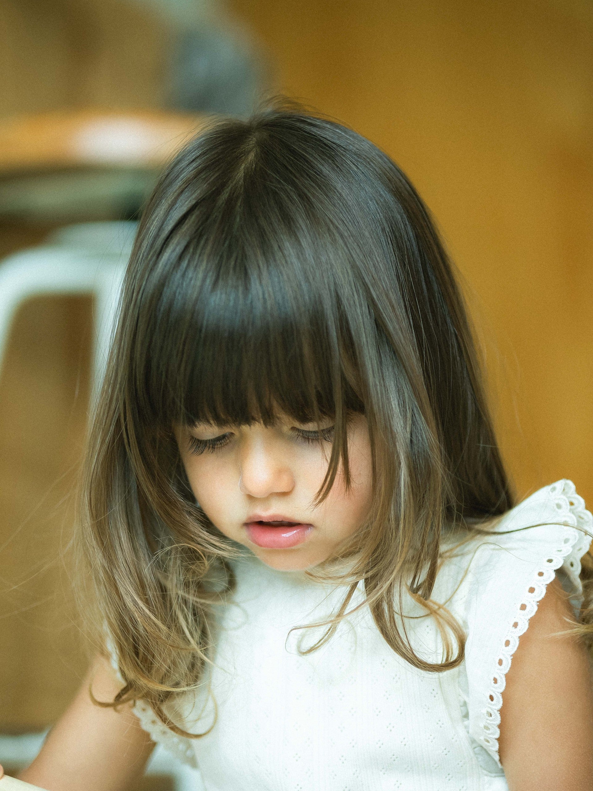 Top ajour com mangas de folho bordado inglês - Snug