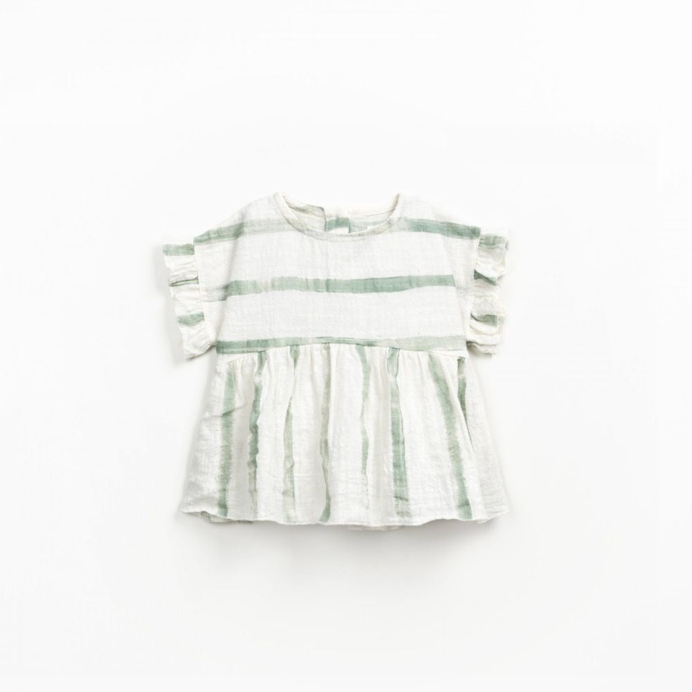 Túnica de tecido com abertura nas costas - Play Up