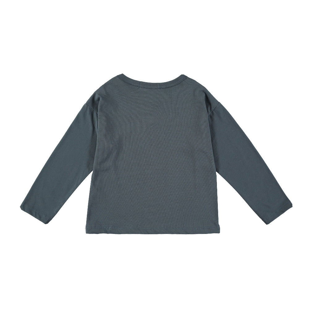 Blusa SAY CHEESE STORM BLUE - Babyclic