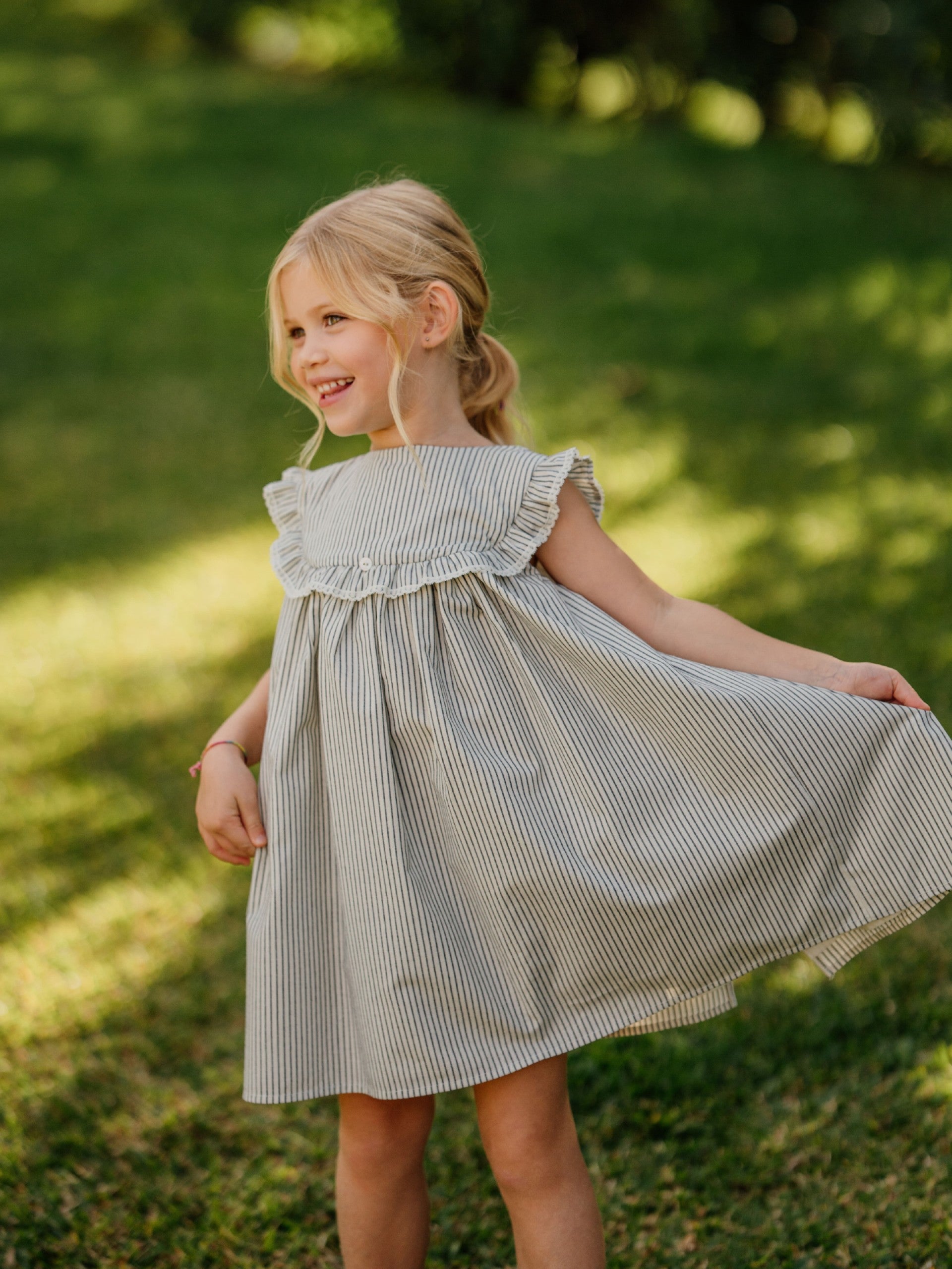 Vestido às riscas | PLACE IN THE SUN - Wedoble
