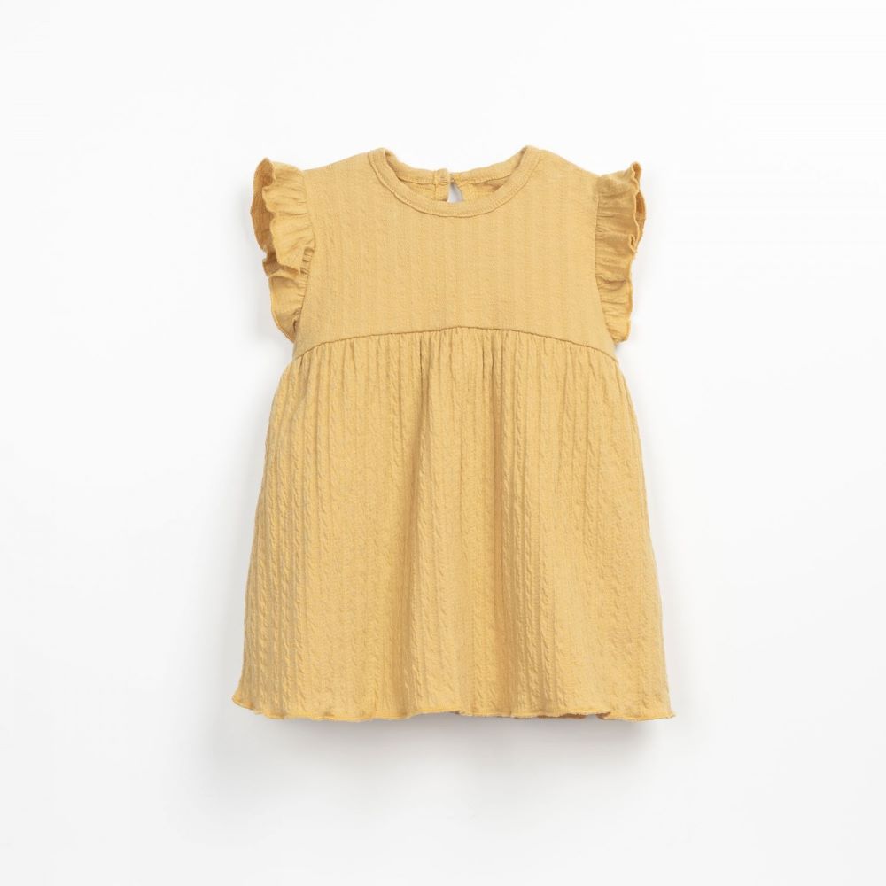 Vestido com folho nos ombros - Play Up