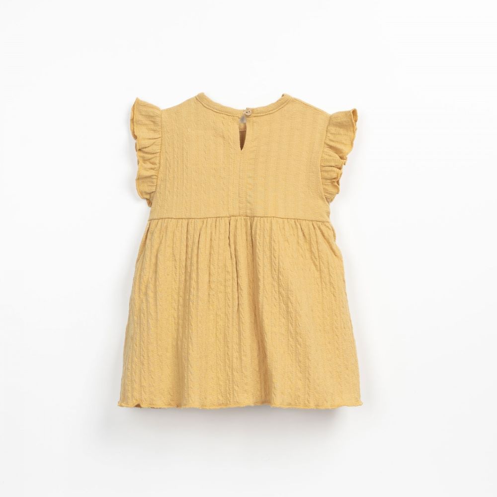 Vestido com folho nos ombros - Play Up