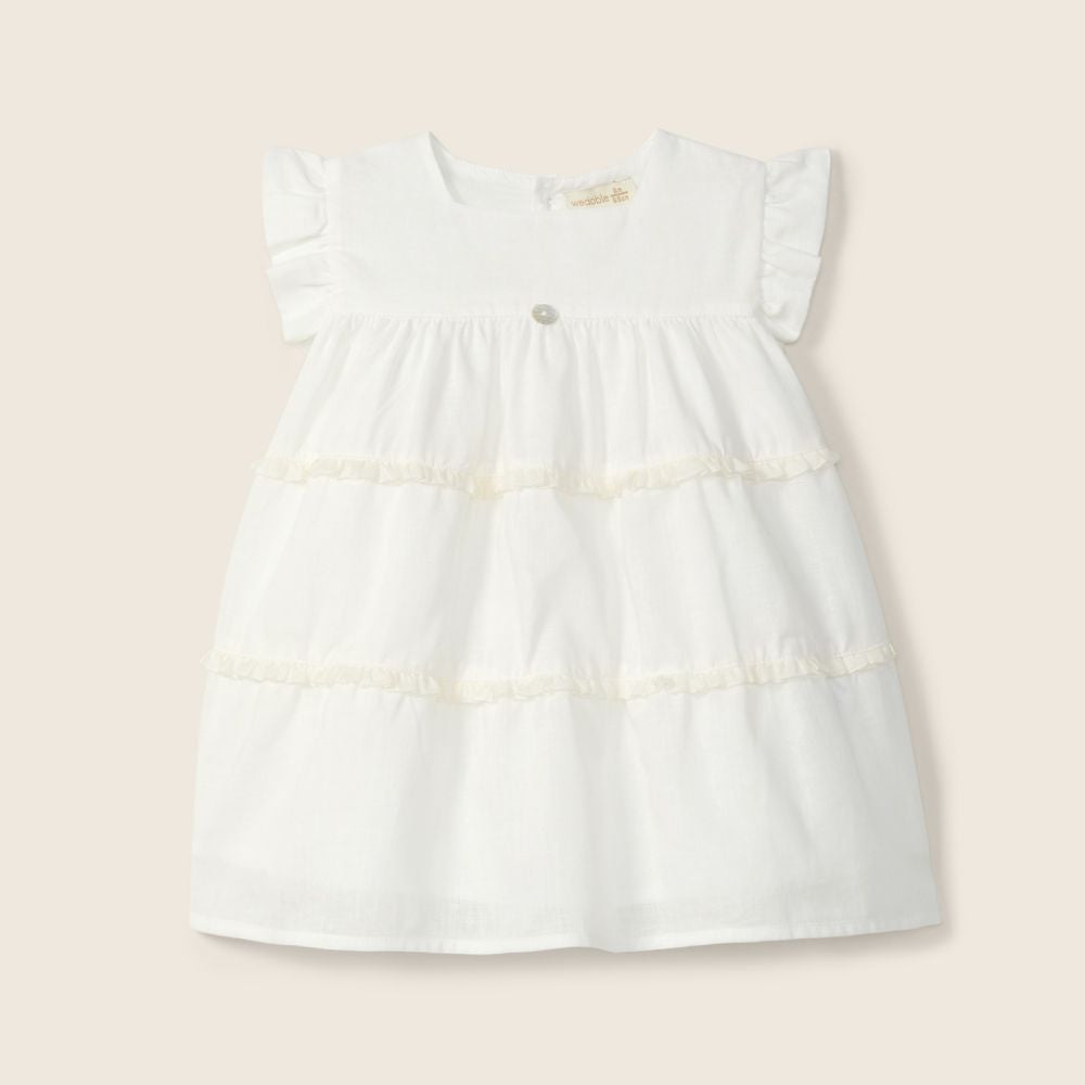 Vestido de algodão e linho | SWEET AND LOVING - Wedoble