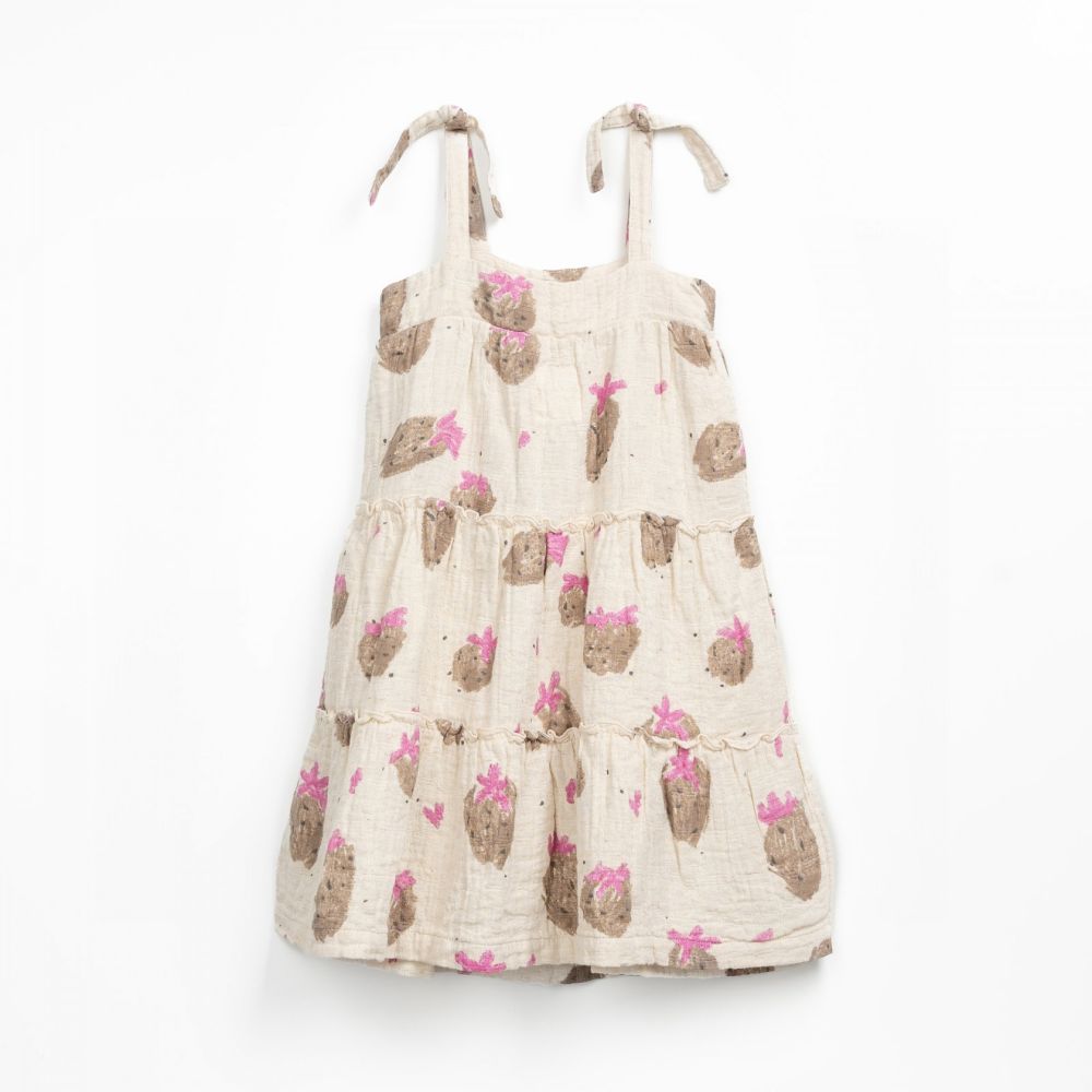 Vestido de tecido com efeito volumoso - Play Up