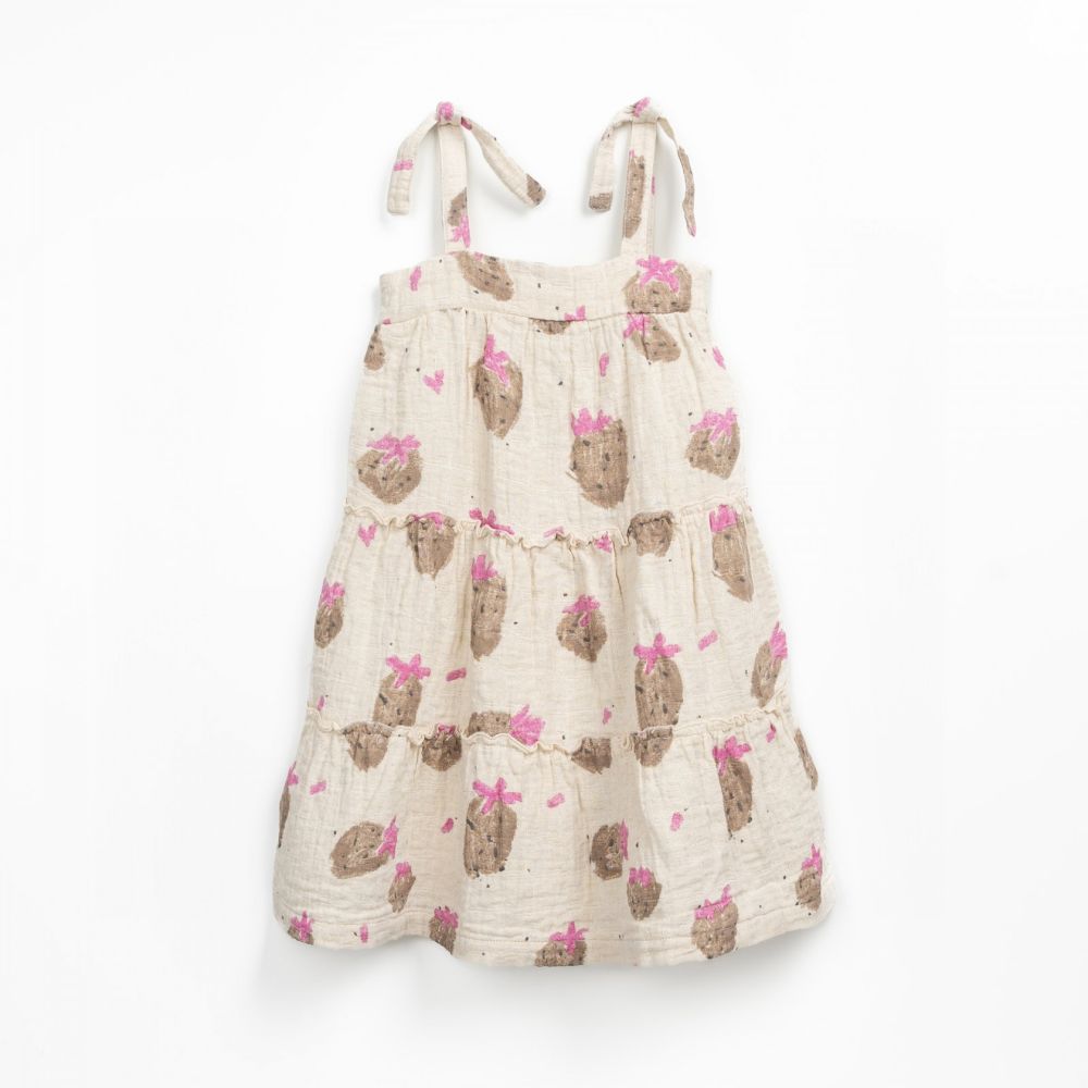 Vestido de tecido com efeito volumoso - Play Up