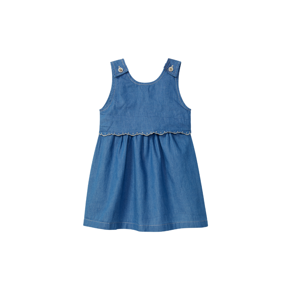 Vestido ganga fina - Laranjinha