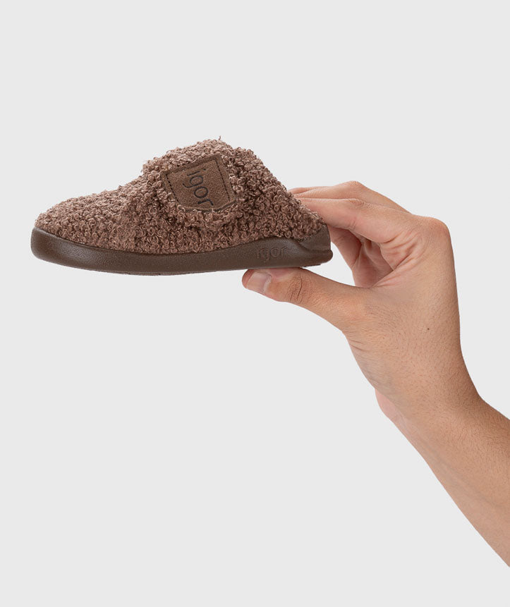 Pantufas HOMIE Rizo MARRON - IGOR