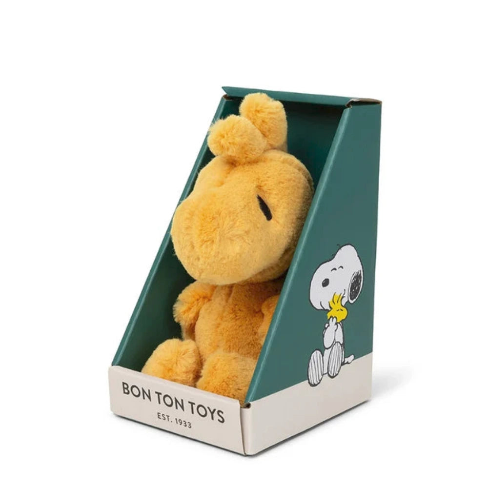 Peluche Woodstock Cozy Yellow com Caixa de Oferta - BON TON TOYS