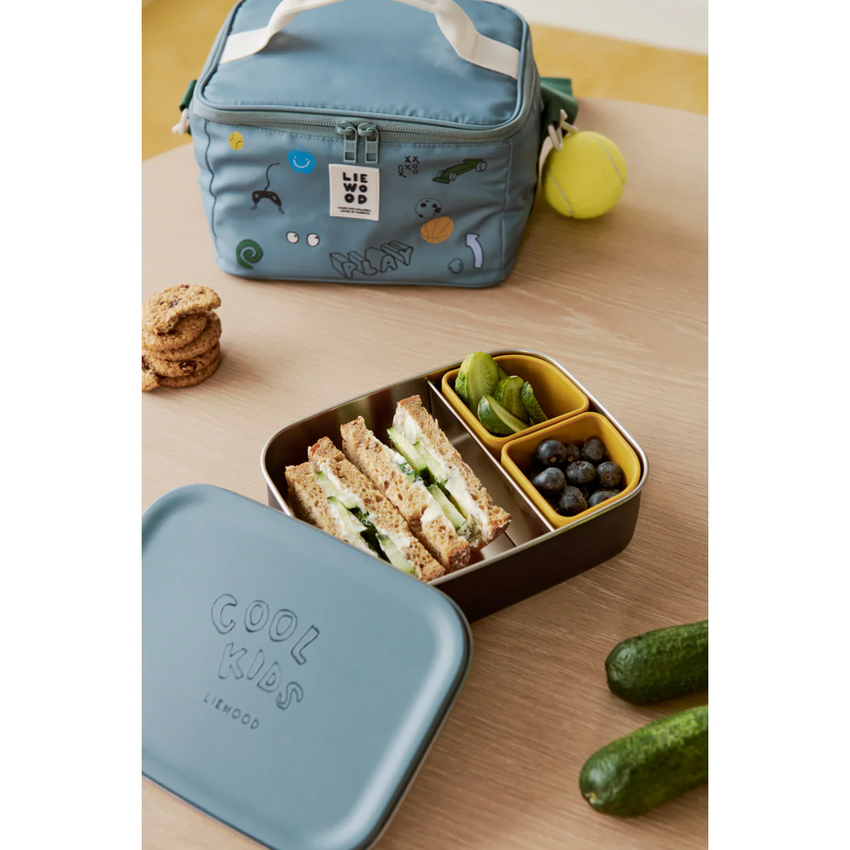 Nina Stainless Steel Lunchbox COOL KIDS - LIEWOOD