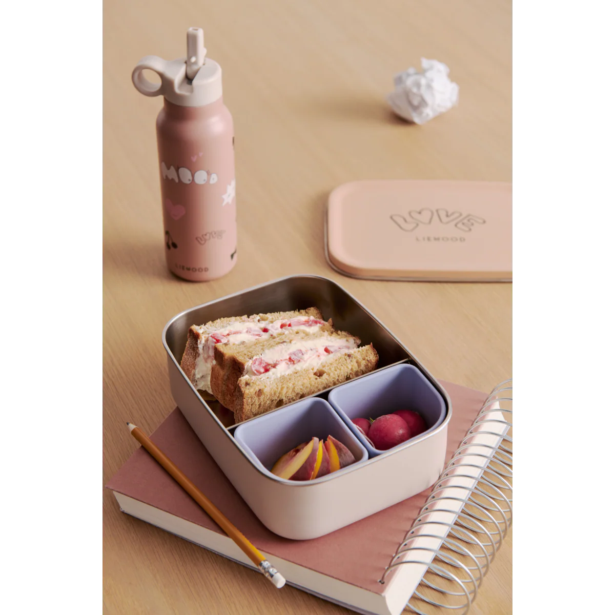 Nina Stainless Steel Lunchbox LOVE - LIEWOOD