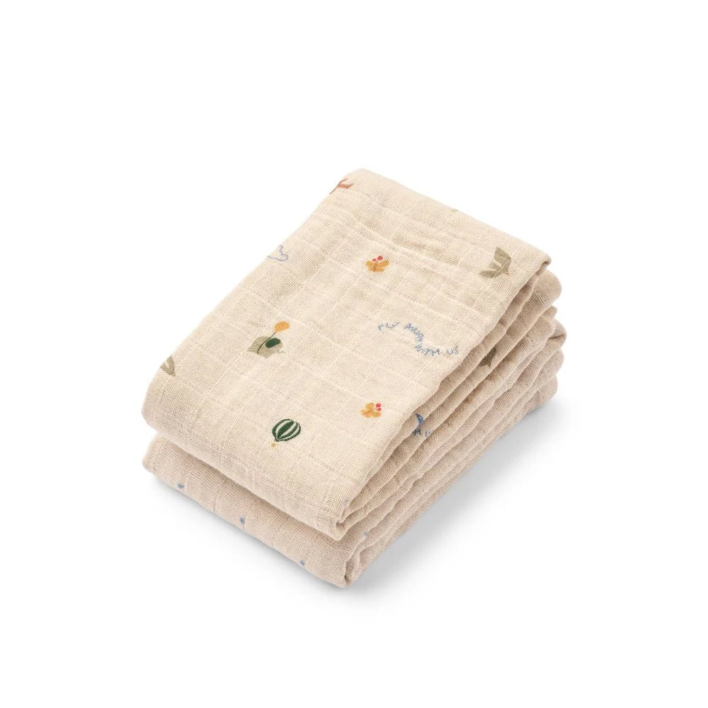 Fraldas em musselina PACK 2 - Liewood