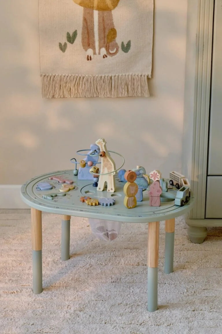 Mesa de Atividades XL | Verde | Safari Friends - LITTLE DUTCH