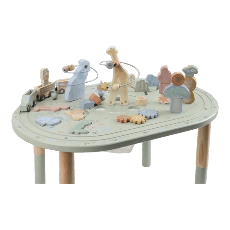 Mesa de Atividades XL | Verde | Safari Friends - LITTLE DUTCH
