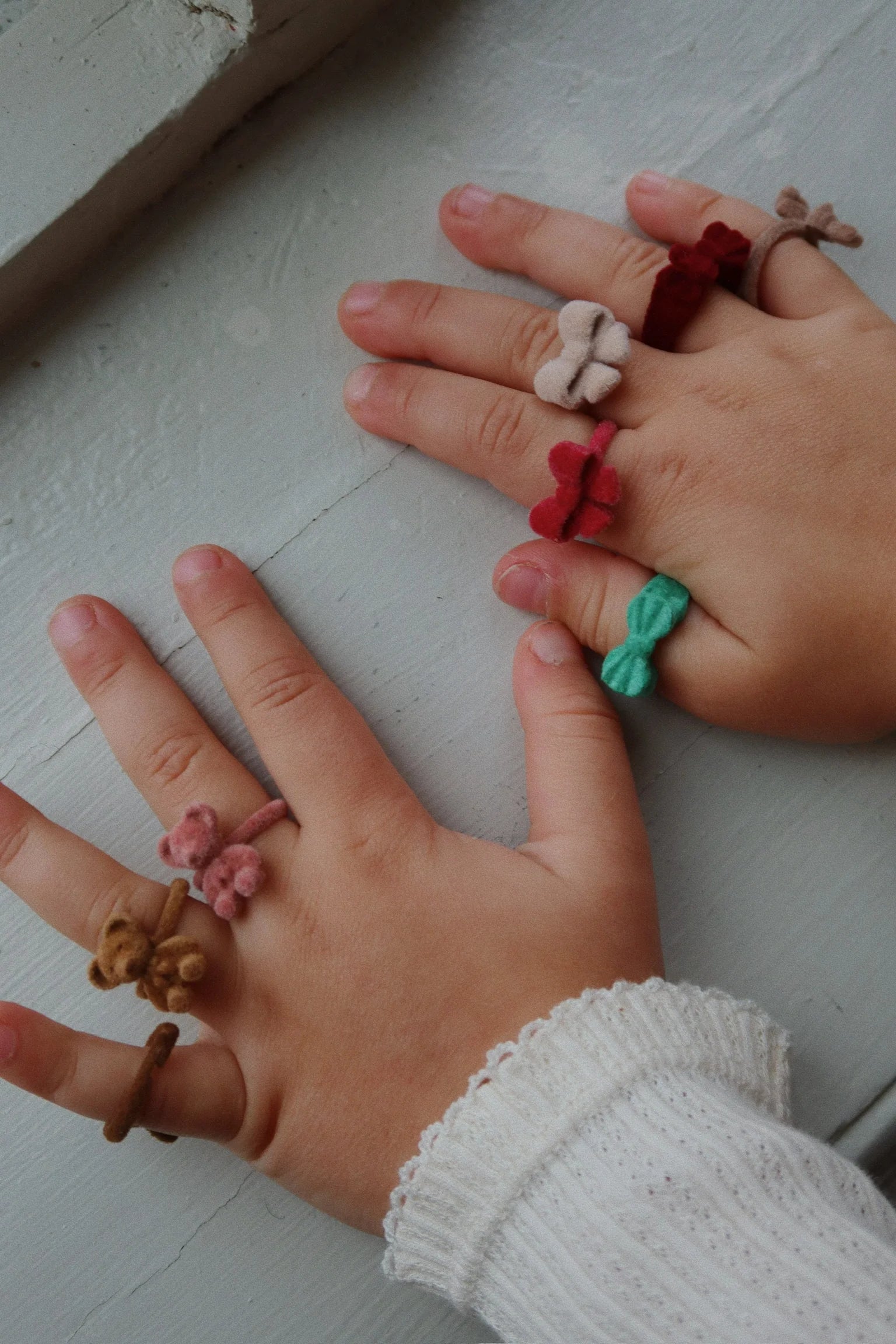 Conjunto de anéis de veludo BONNIE - Konges Slojd