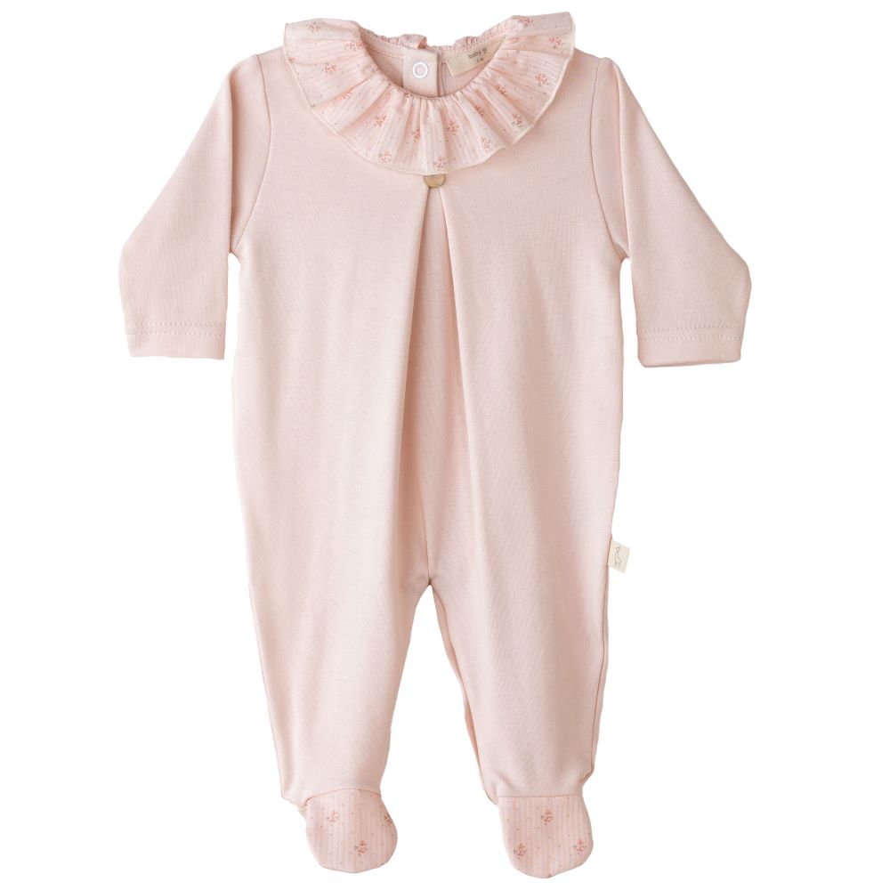 Babygrow com gola folho FLORA - Baby Gi