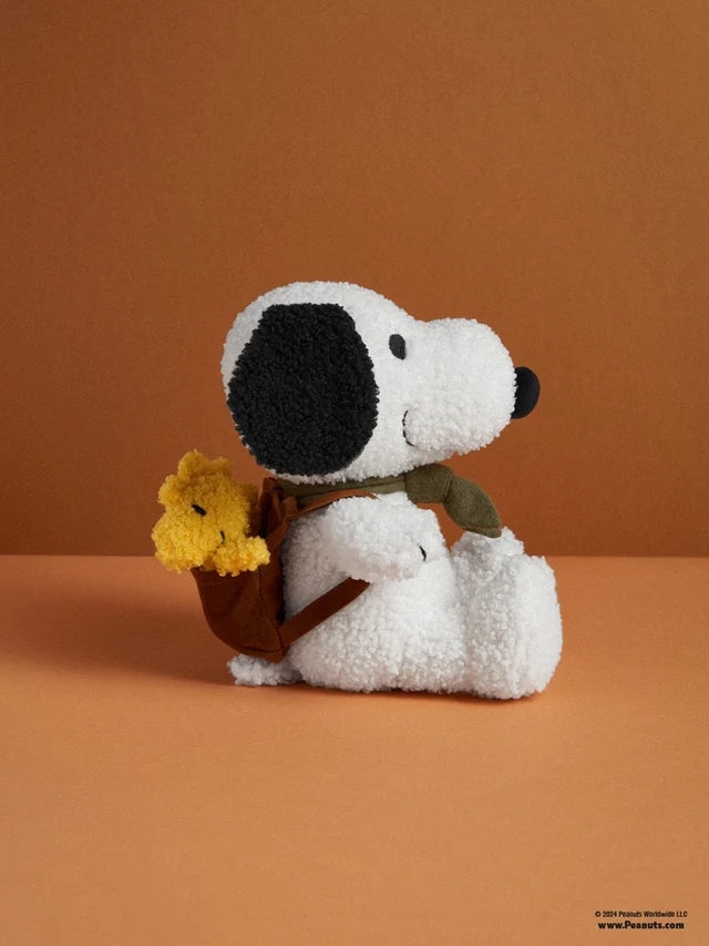Snoopy with Woodstock in Backpack - BON TON TOYS