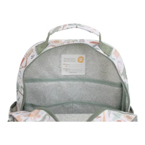 Mochila pré escolar | Safari Friends - Little Dutch