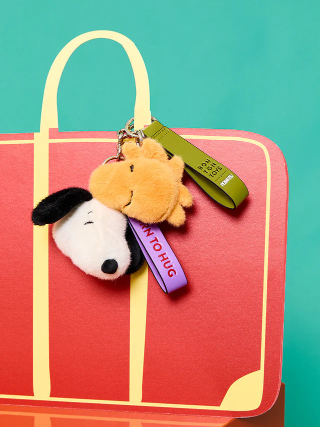 Woodstock ECO Fuzzy Yellow bag charm - BON TON TOYS