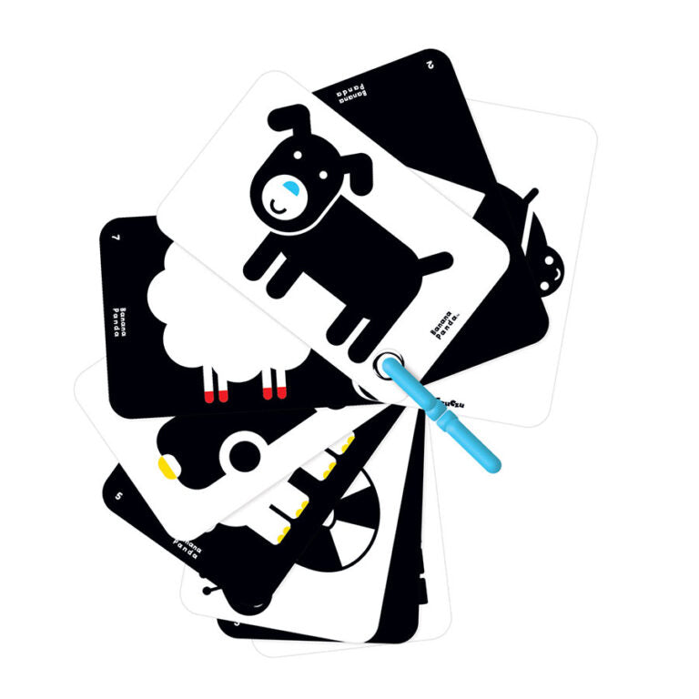 Livro de ALTO COBTRASTE 3+ - Banana Panda