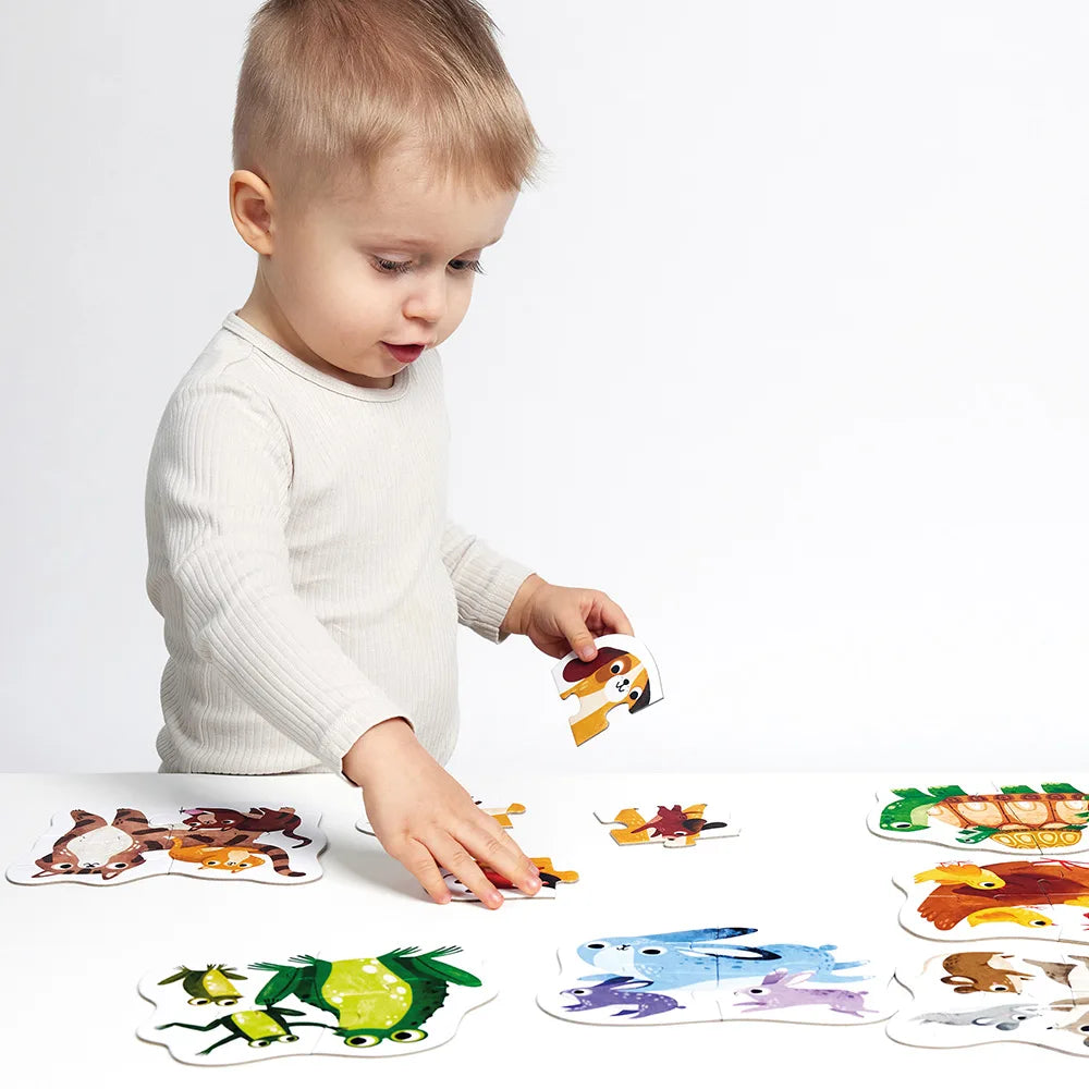 O meu primeiro puzzle ANIMAIS BEBÉS - Banana Panda