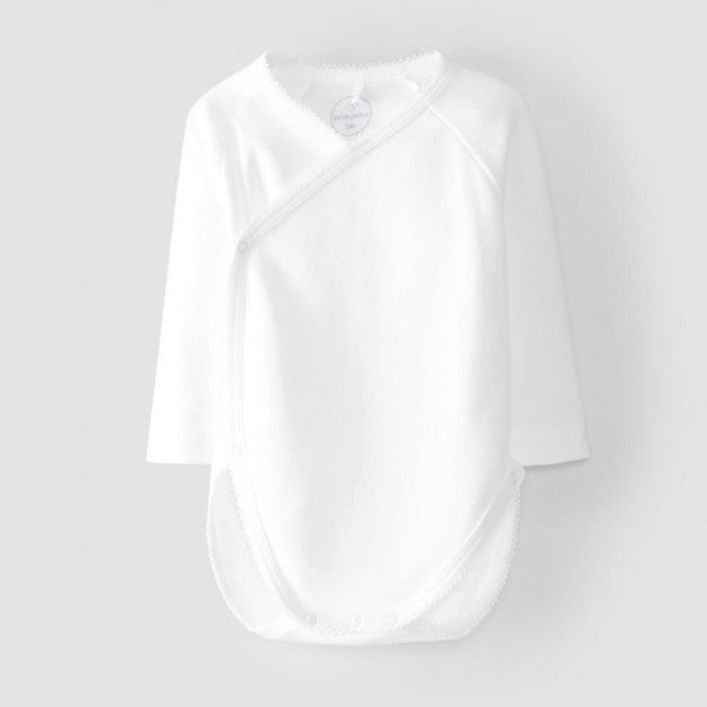 Body trespasse com detalhe de picueta - Laranjinha