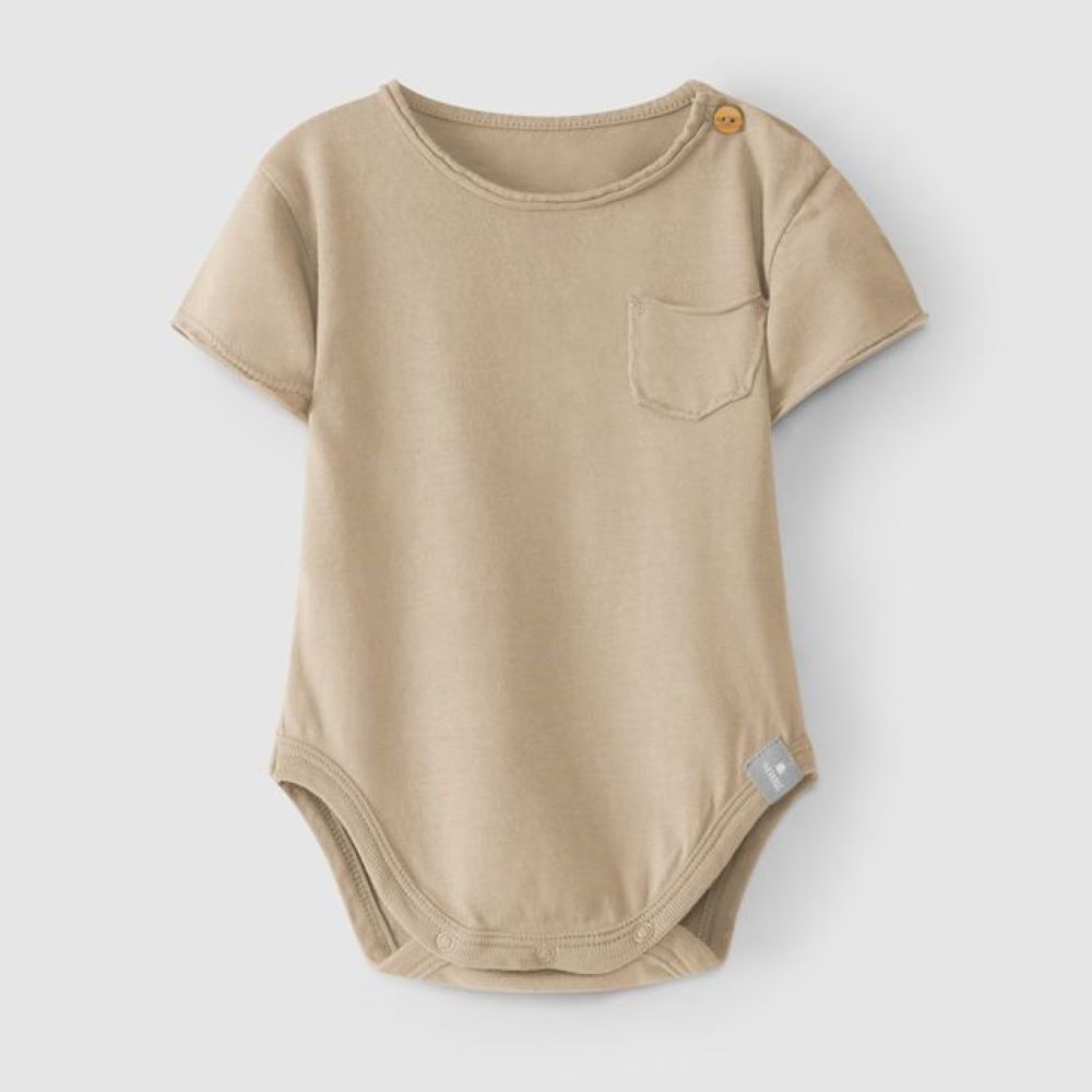 Body liso com bolso - Snug