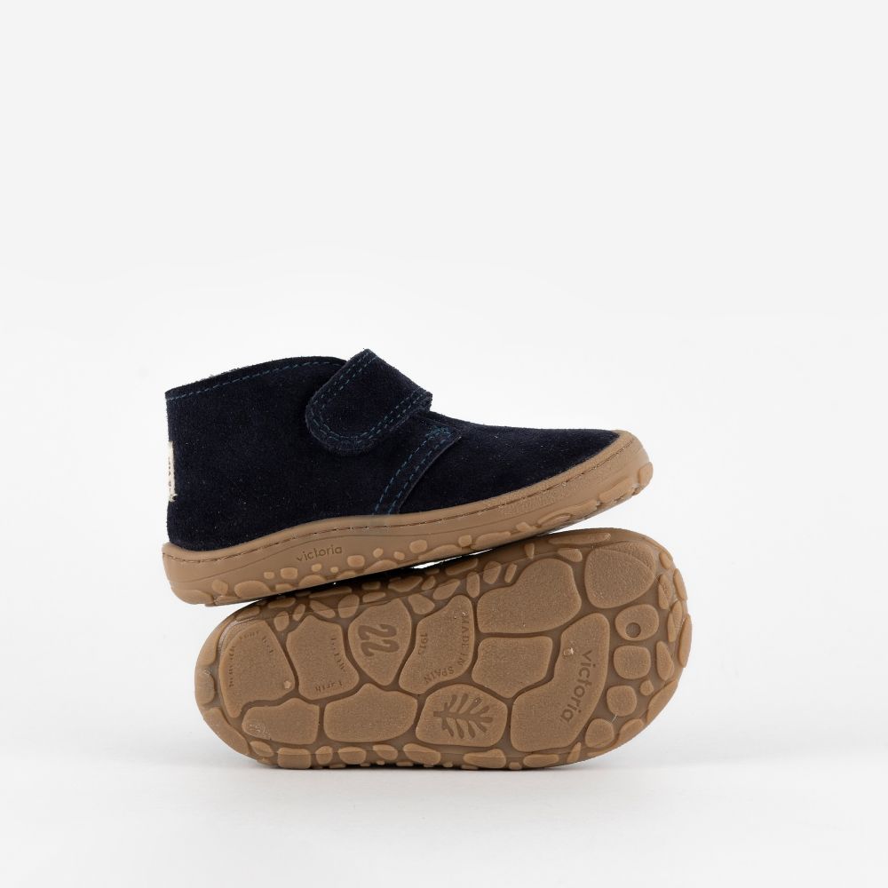 Botim de camurça Marinho - VICTORIA SHOES