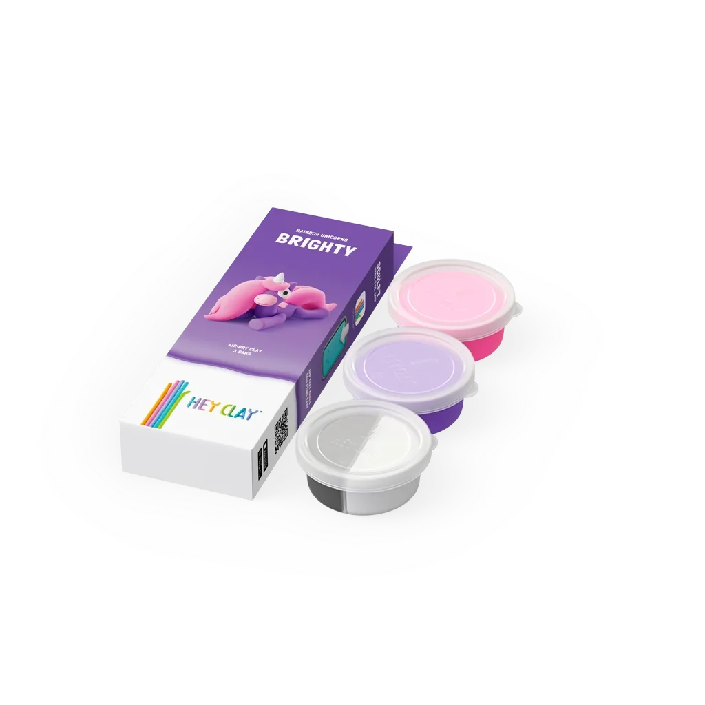Massas de Modelar Coloridas - HEY CLAY