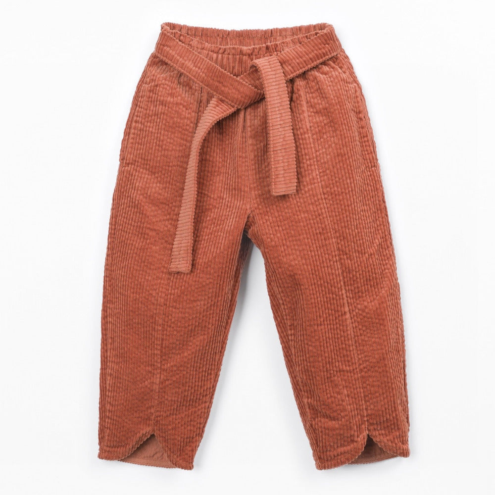 Calça de bombazine em algodão - PLAY UP