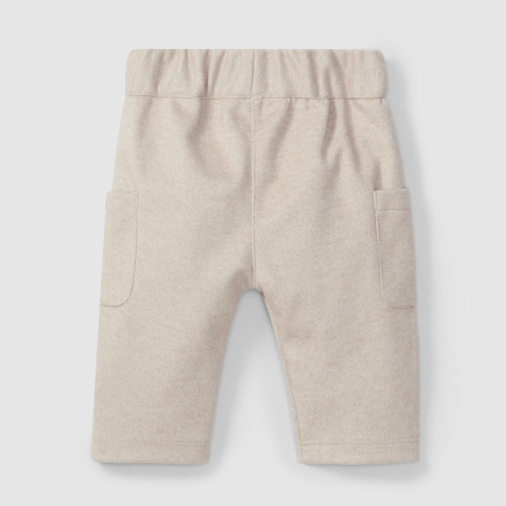 Calças pull-up com bolsos - Laranjinha