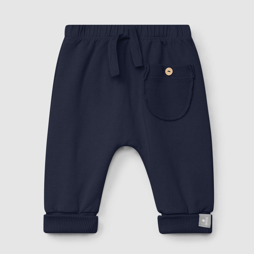 Calças pull-up em felpa com bolso - Snug