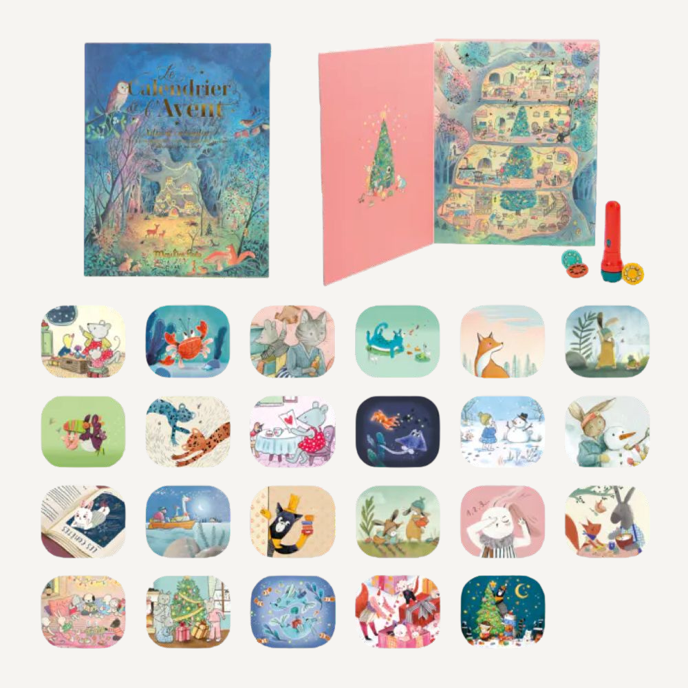 Calendário do Advento LA GRANDE FAMILLE - Moulin Roty