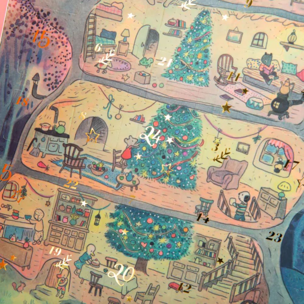 Calendário do Advento LA GRANDE FAMILLE - Moulin Roty