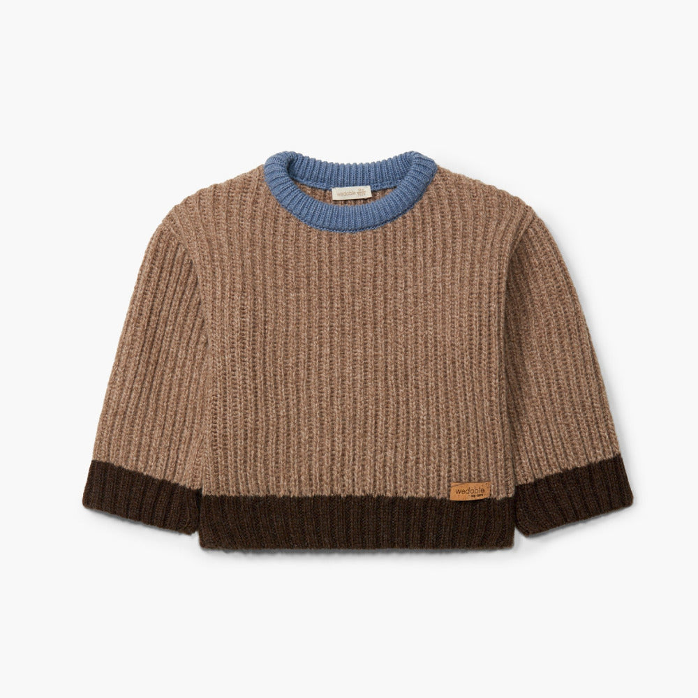 Camisola tricotada em lã merino | COSY - WEDOBLE